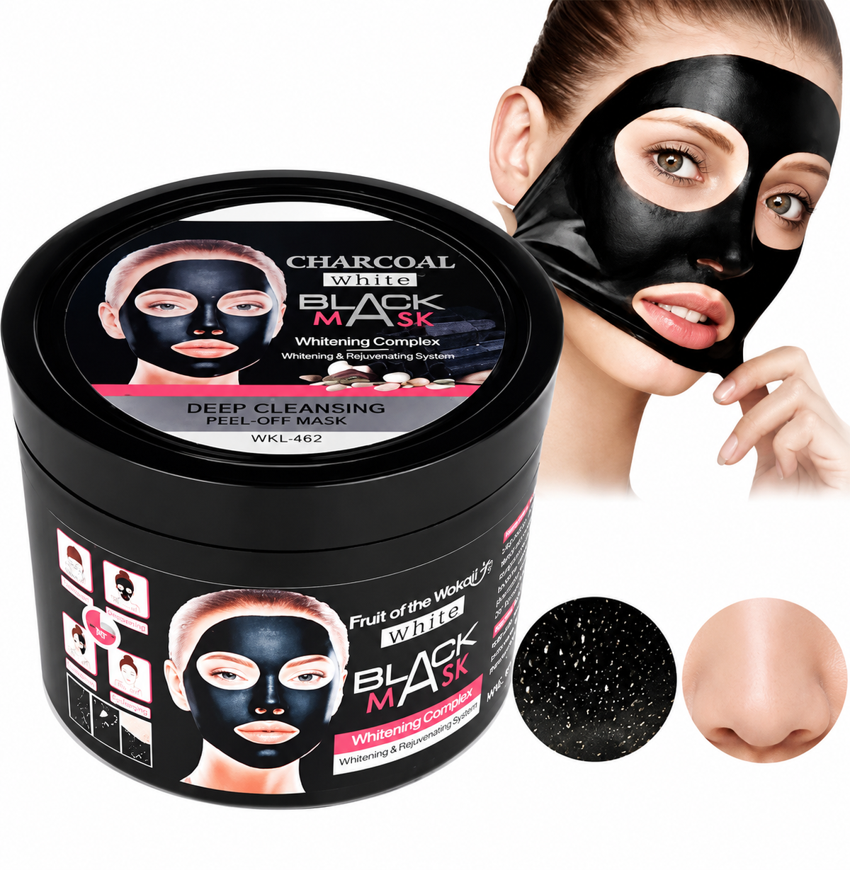 Charcoal Black Peel-Off Mask